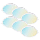 WIZ Pack of 6 8-inch indoor recessed light 24W, 650 lumens, 15000 hours 929002532712