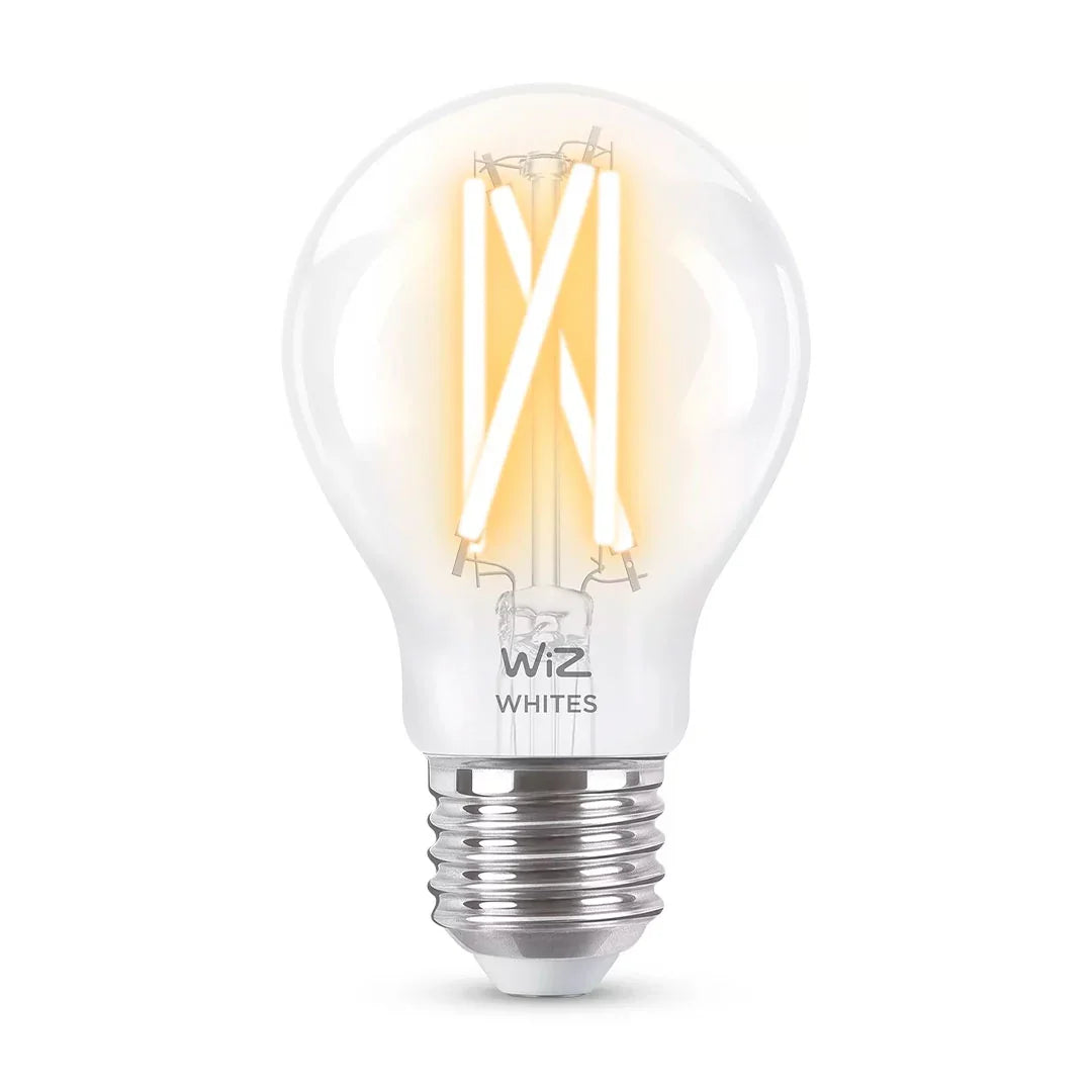 WIZ Foco de Filamento Inteligente A60 E27 Luz Blanca Cálida y Fría 7W 806Lúmenes