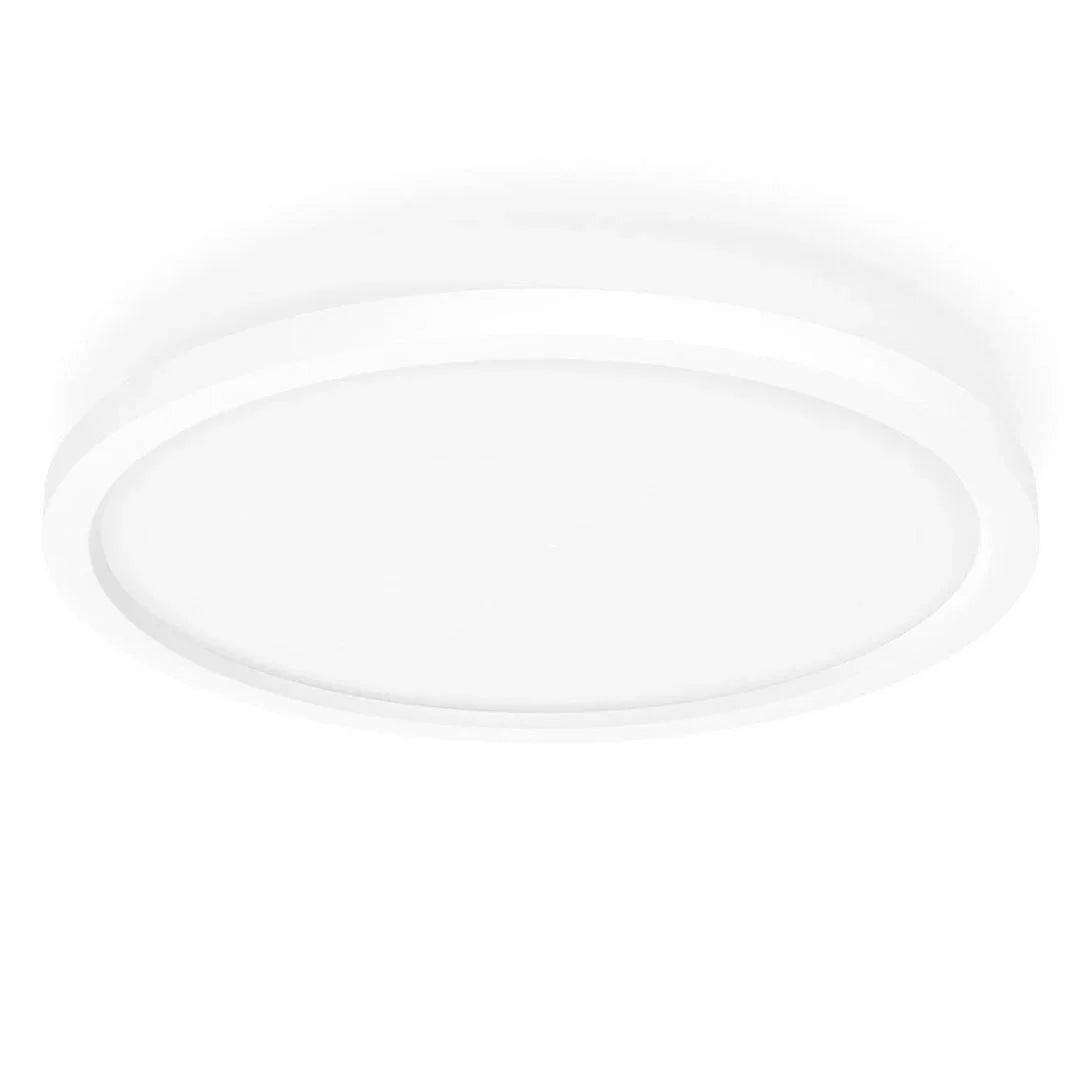 PHILIPS HUE 929003099301 Lámpara Redondo LED inteligente Aurelle Luz Blanca de Cálida a Fría, Bluetooth