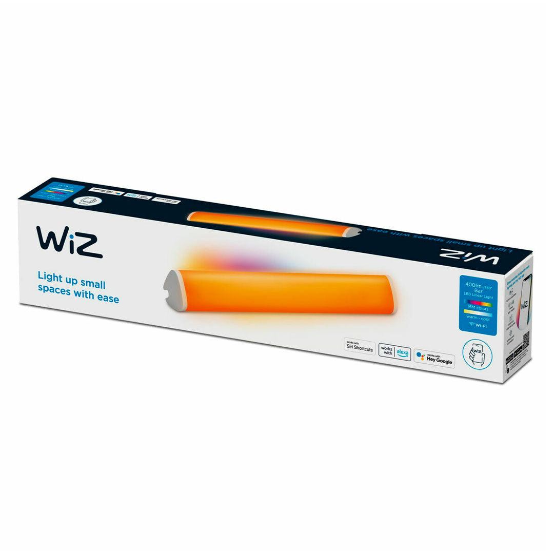 WIZ Barra de luz WIFI inteligente multicolor, 400 lúmenes, 25000 horas 929003202322