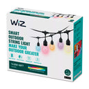 WIZ Guirnalda WIFI inteligente, 12 Bombillas RGB, 12w, 120 Lúmenes para decoración exterior 929003213201