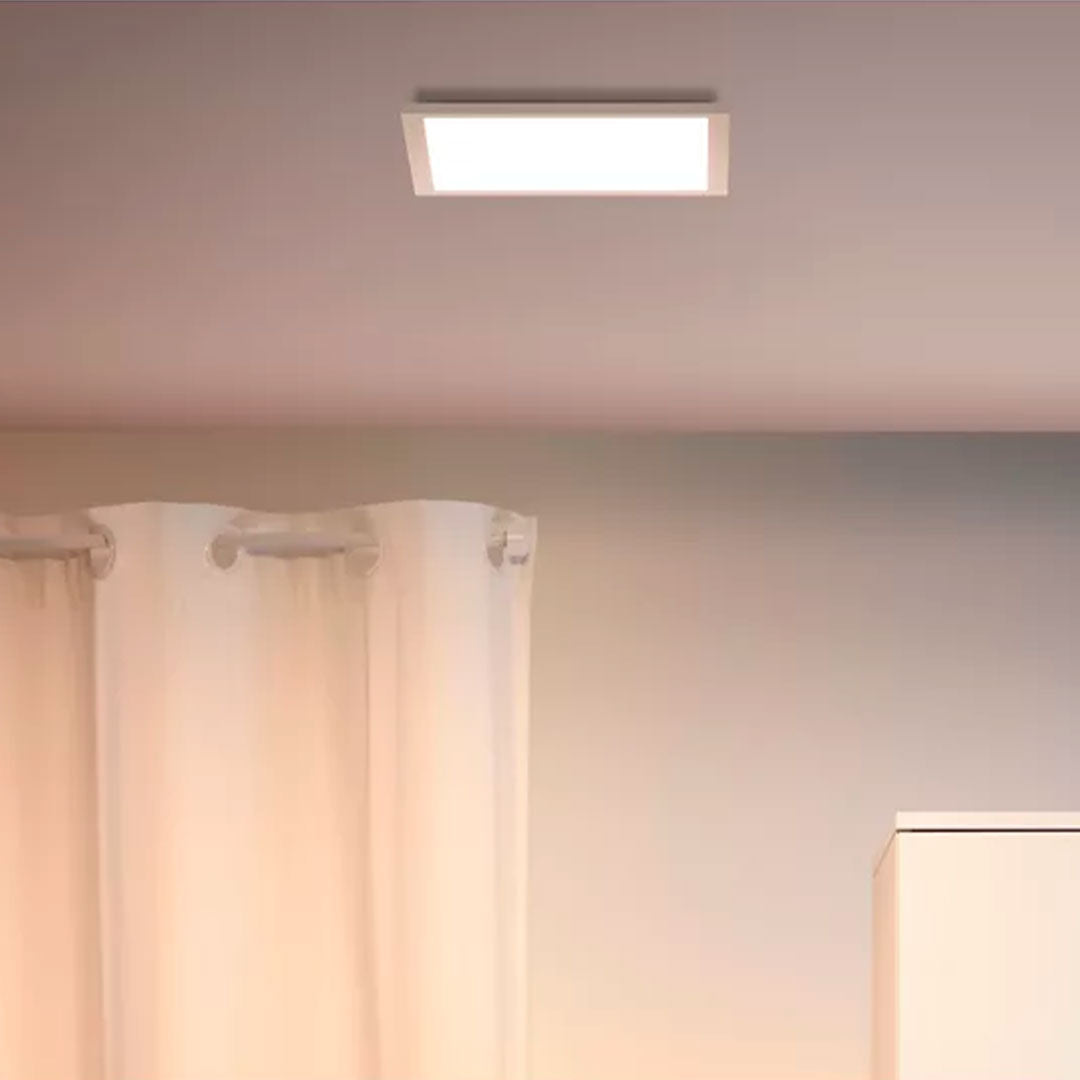 WIZ Panel LED cuadrado WIFI inteligente, luminaria 12w, blanco, 1000 lúmenes, para interiores 929003241801