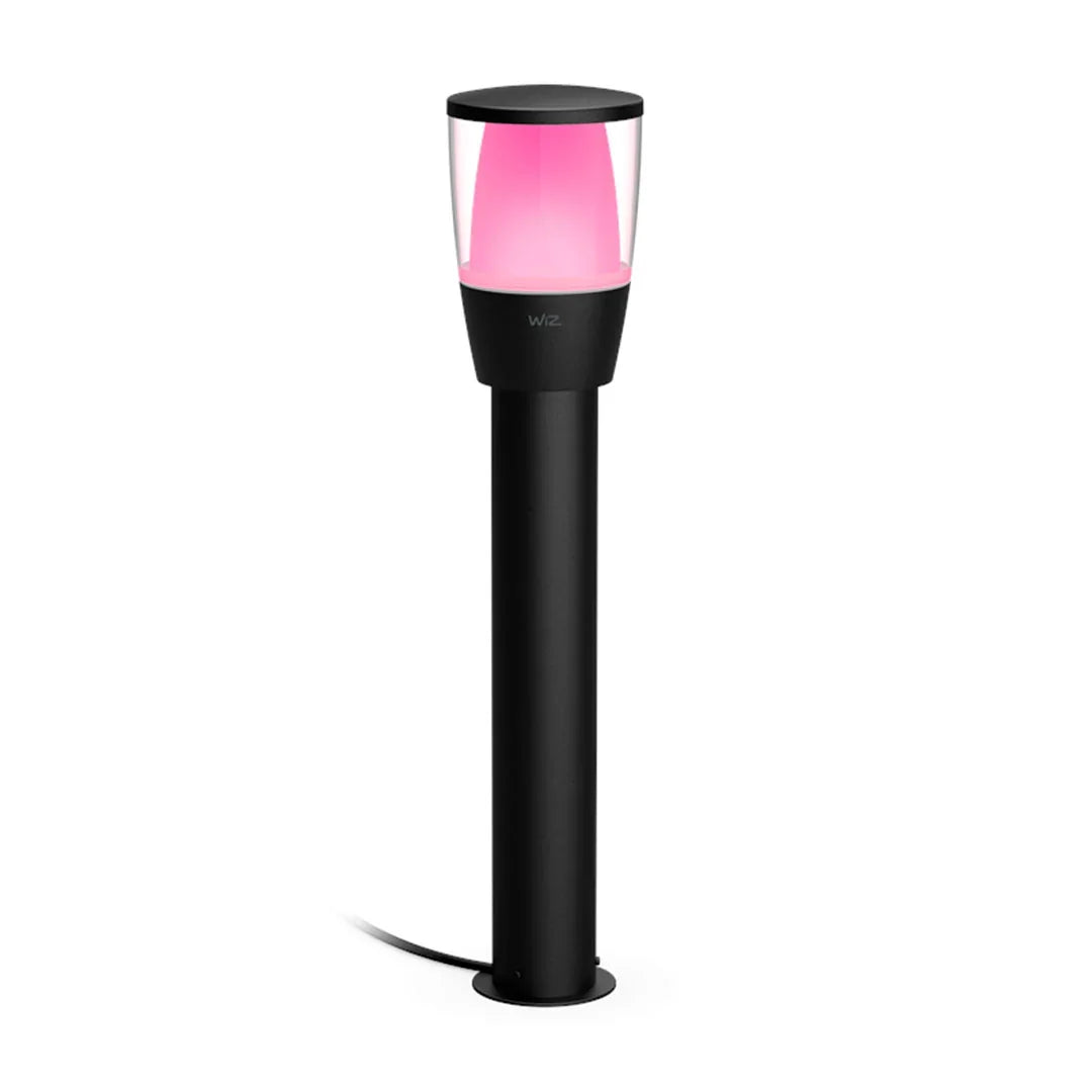 WIZ ELPAS Lámpara para pedestal WIFI inteligente RGB, 4,8w, 400 Lúmen, luminaria para exterior 929003264701