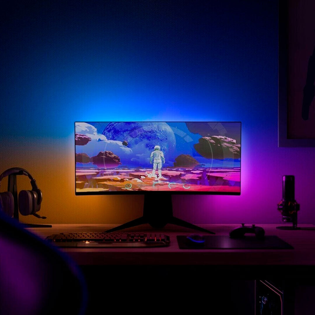 PHILIPS HUE 929003498501 Tira de Luz Led para Monitor de 24"- 27" 15W 25000horas