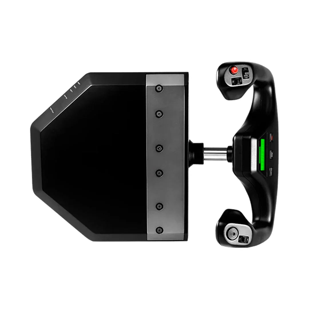 LOGITECH 945-000023 Palanca de Mandos FLIGHT YOKE SYSTEM de Simulación de Vuelo Profesional