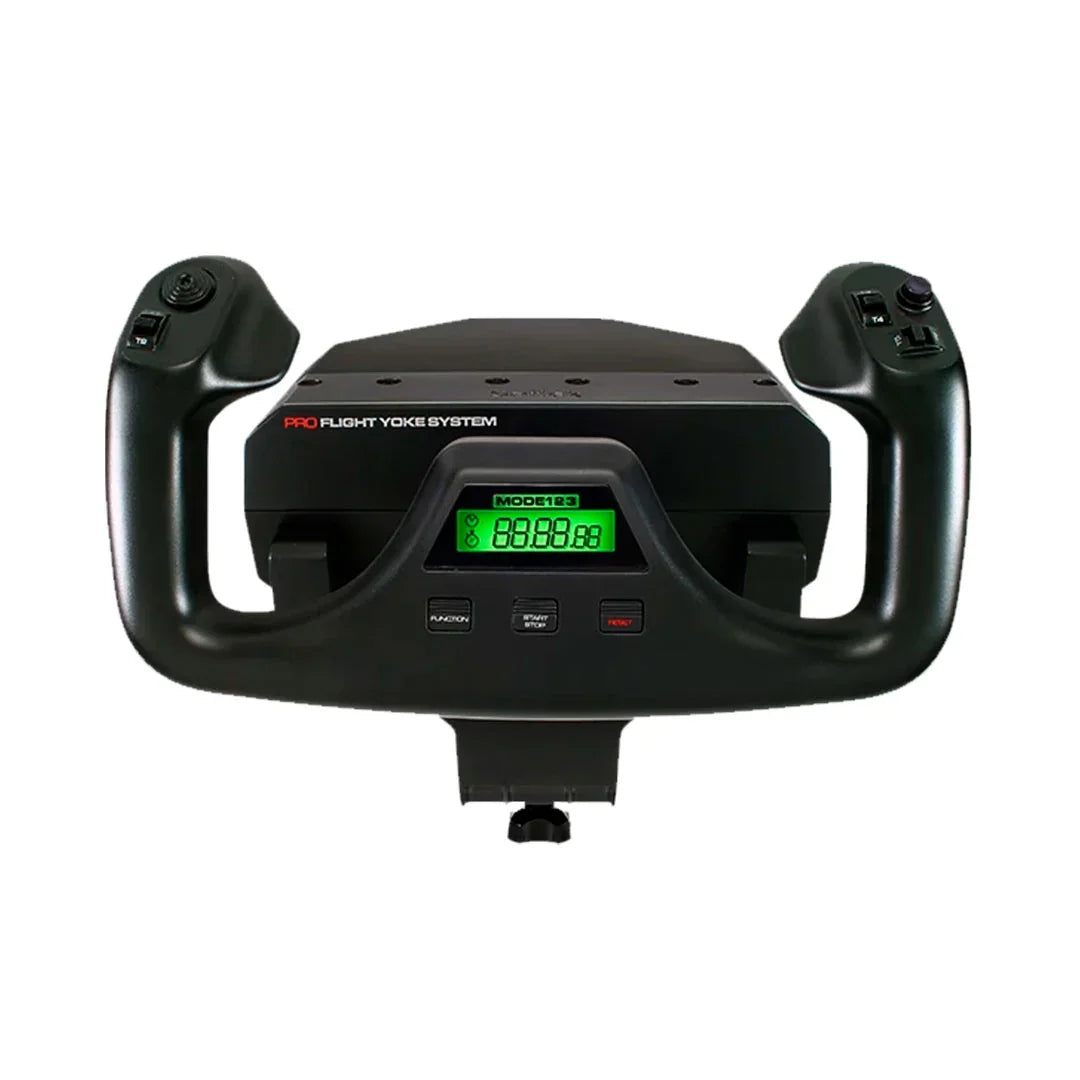 LOGITECH 945-000023 Palanca de Mandos FLIGHT YOKE SYSTEM de Simulación de Vuelo Profesional