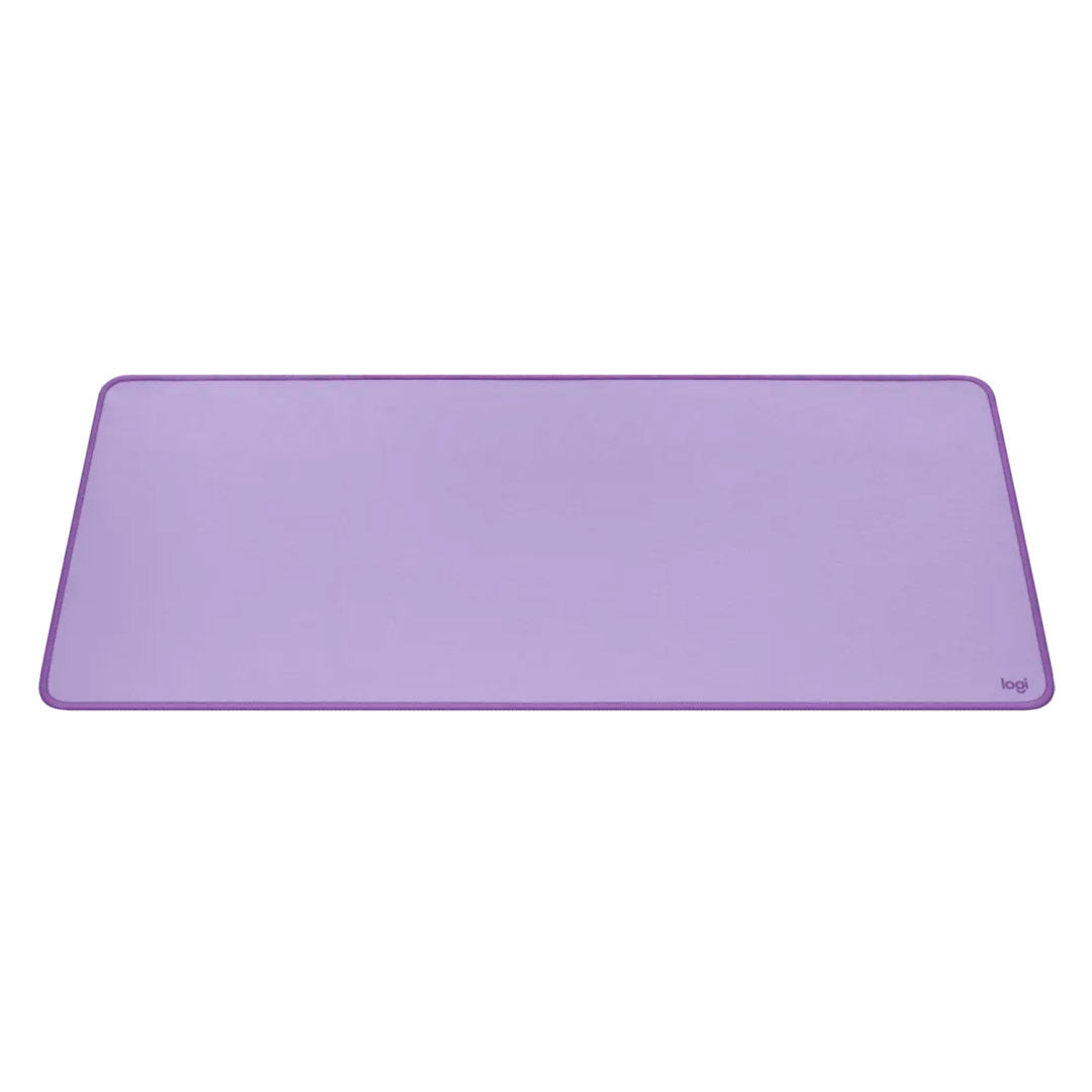 LOGITECH DESK MAT STUDIO Pad mouse largo 30x70cm, resistente a salpicaduras, Violeta, 956-000036