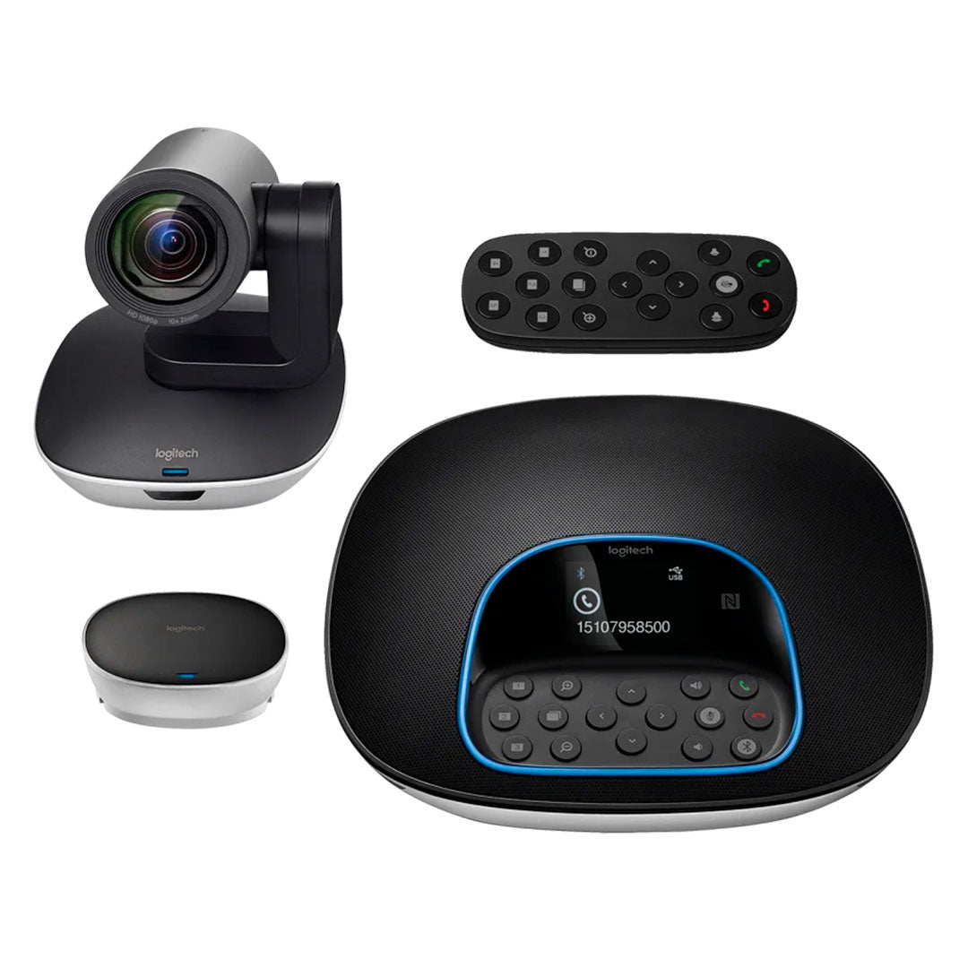 LOGITECH GROUP Cámara web 1080p Full HD para videoconferencia, 960-001054