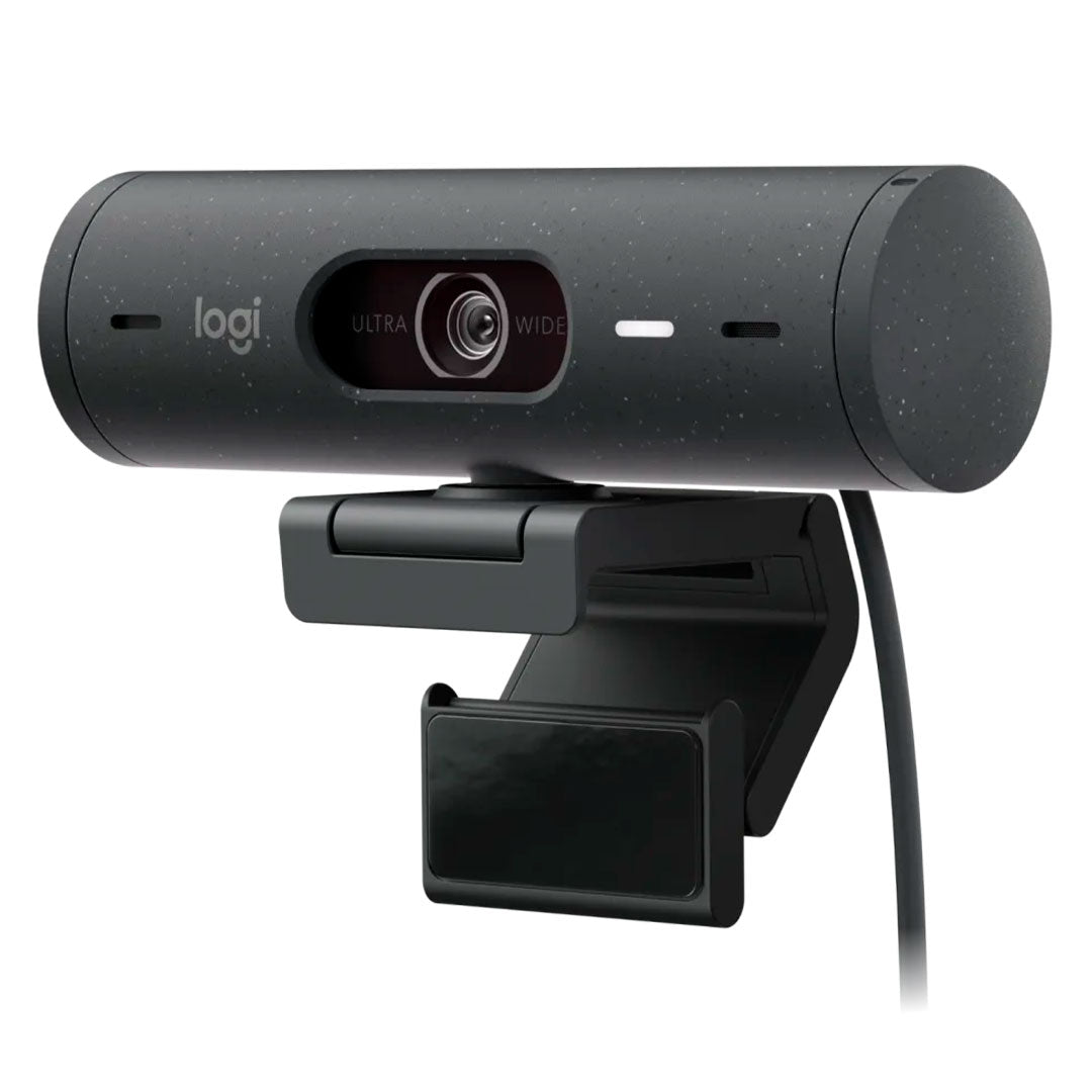 LOGITECH BRIO 500 Cámara Web 4MP HDR, Full HD 1080p, 60 fps, USB-C, Negro, 960-001412