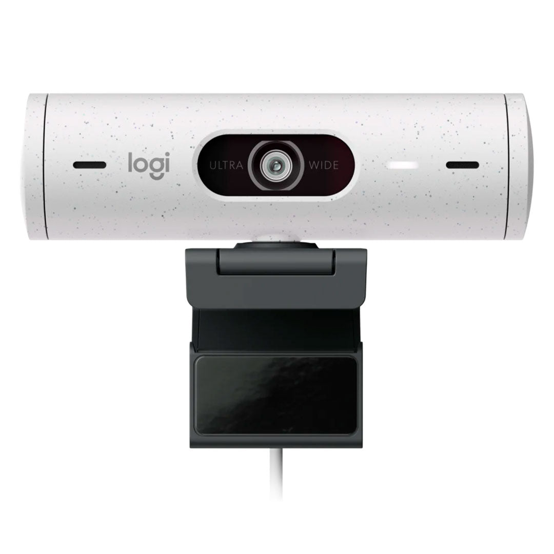 LOGITECH BRIO 500 Cámara Web Full HD 1080p HDR 60fps Blanco