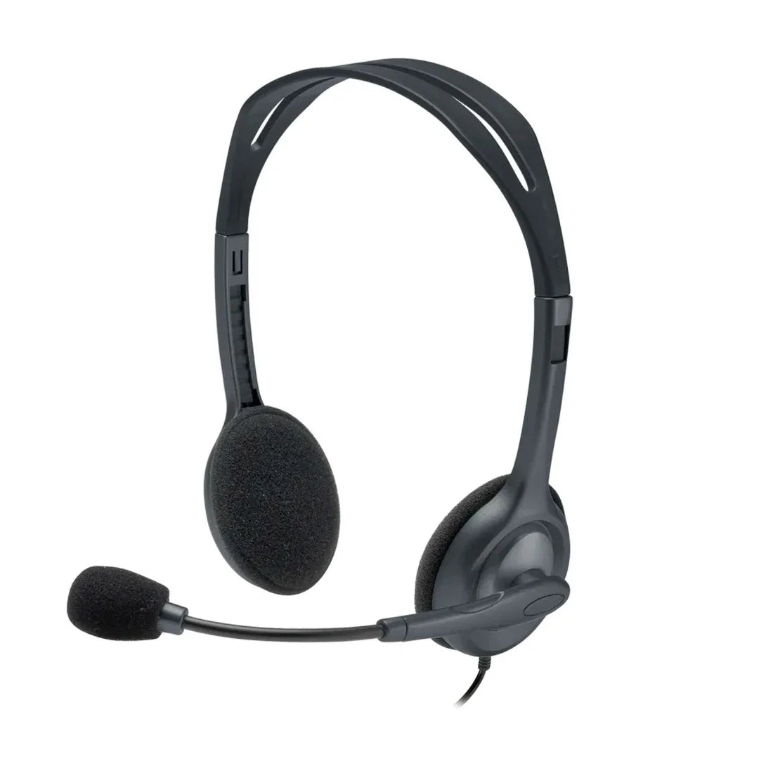 LOGITECH 981-000612 Audífonos H111 Estéreo con Micrófono 3.5mm