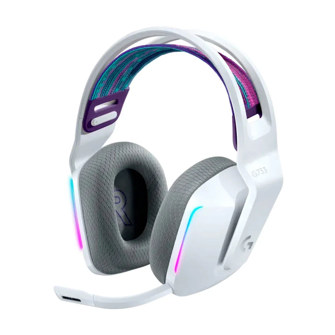 LOGITECH 981-000882 Audífono G733 Inalámbrico Gaming RGB con Micrófono LIGHTSPEED