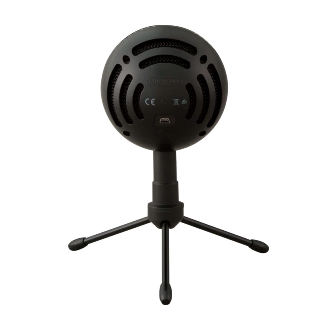 BLUE SNOWBALL ICE Micrófono USB Plug and Play, Cardioide, Negro