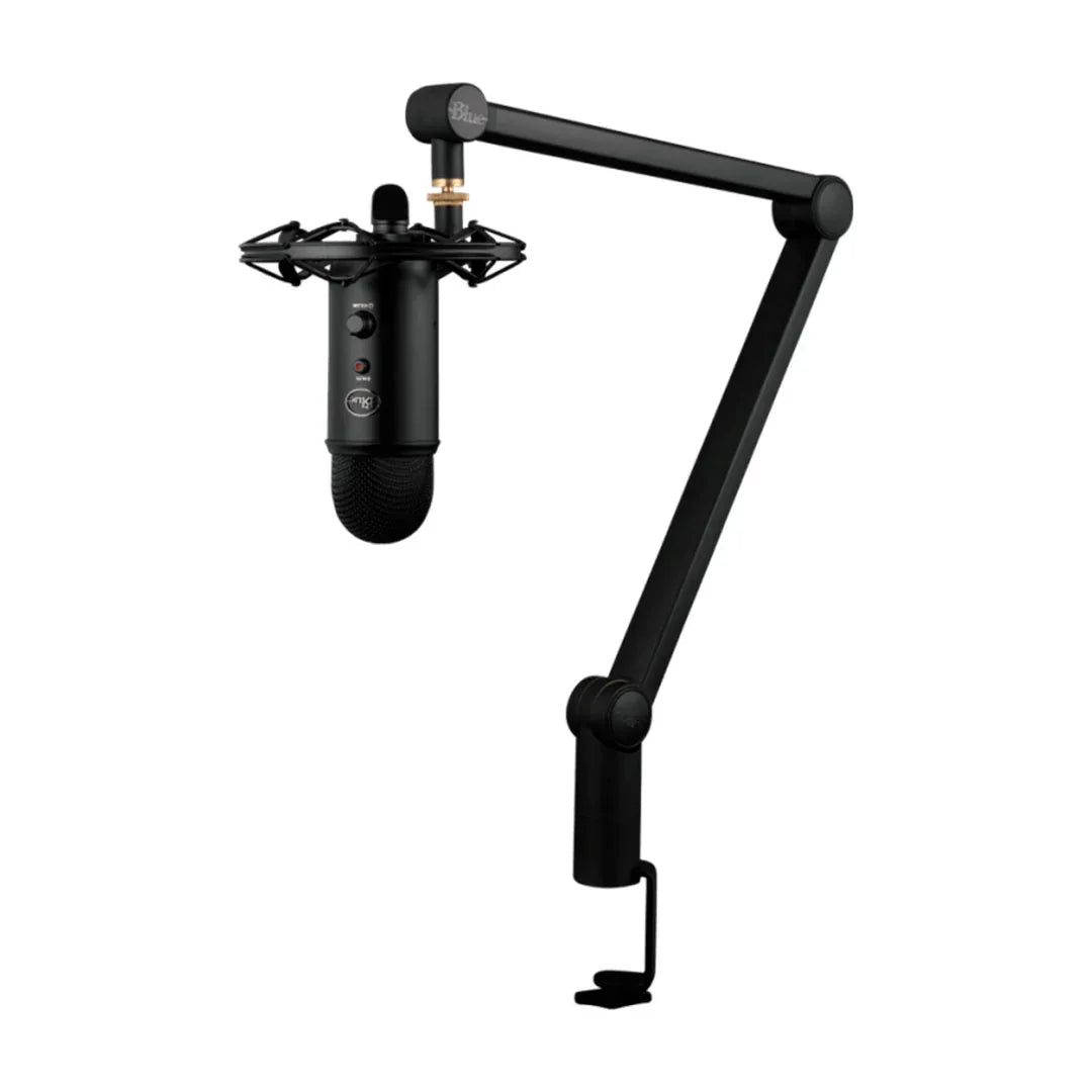 BLUE YETI YETICASTER Paquete de streaming profesional con micrófono USB Yeti, Radius III y Compass