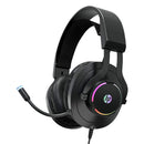 HP H360GS 9AJ69AA Audífono Gamer 7.1 Rgb 50mm con Microfono, USB