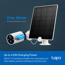 Painel solar TP-LINK TAPO A200 4,5v para Tapo C425, Tapo C420 e Tapo C400