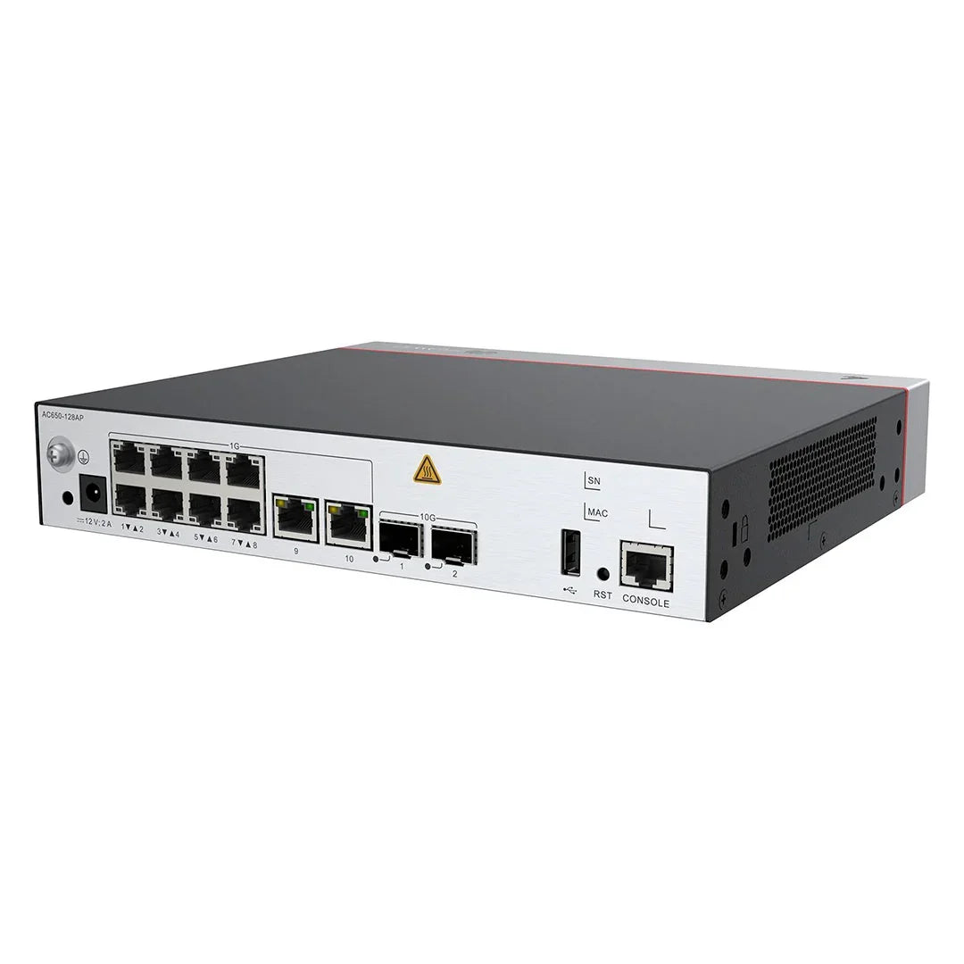 HUAWEI eKIT AC650-128AP Controlador para 128 Acces Point, 10 Puertos Gigabit 2SFP+ 10G 02355NCG