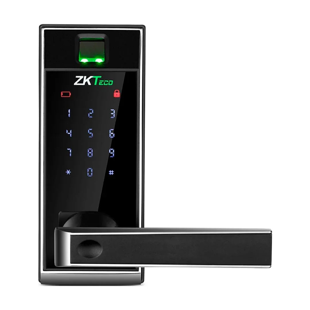 ZKTECO AL20DB Cerradura Inteligente BT Teclado Táctil con Lector de Huella y Código