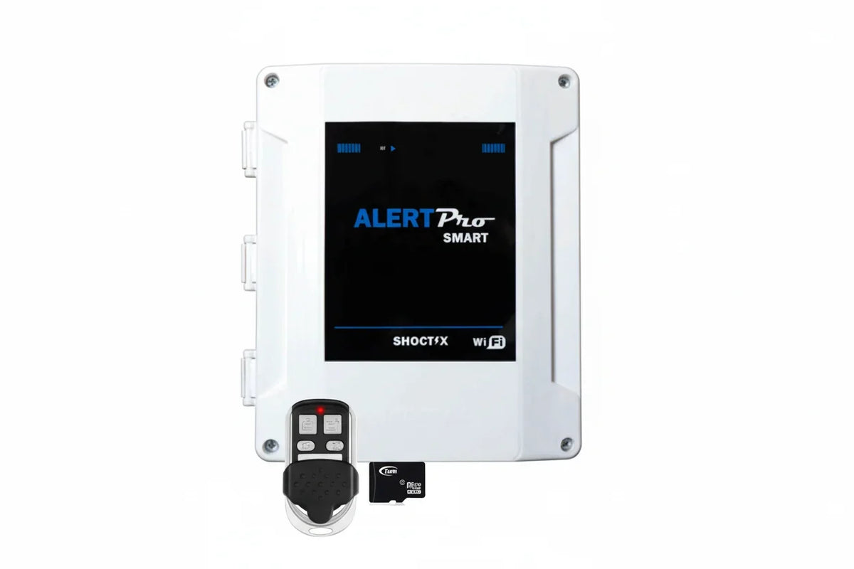 SHOCTIX ST-ALERT-PRO SMART Panel de Alarma Dual WiFi con Audios de Voz Personalizado