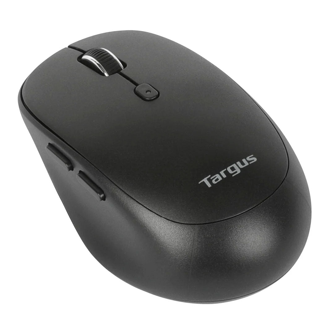 TARGUS AMB582GL Mouse inalámbrico mediano antimicrobiano negro, Bluetooth 1600 DPI