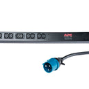 Rack de alimentação PDU APC AP7553 32Amp C13 (20), C19 (4), Zero U, IEC309