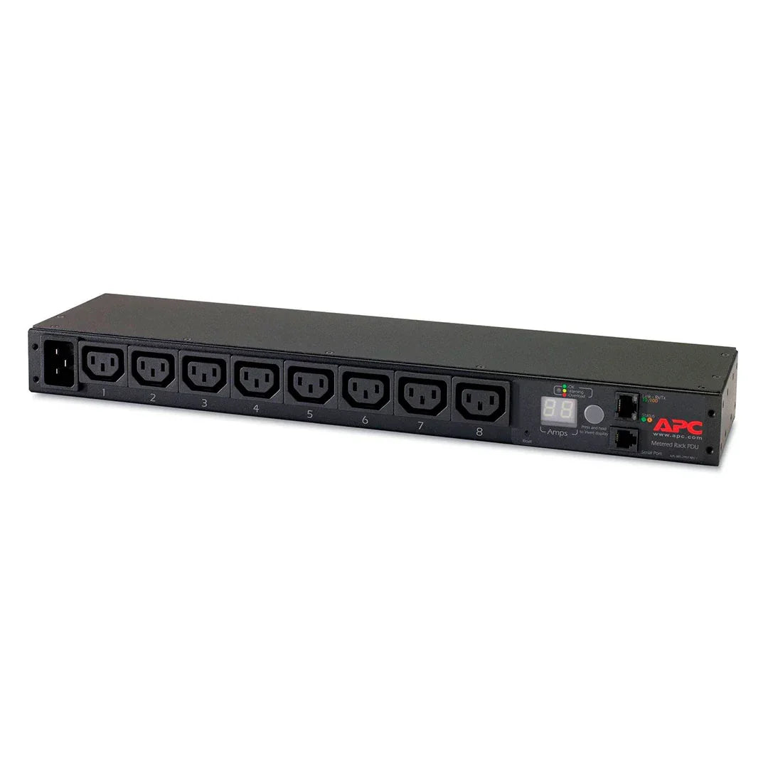 APC AP7821B Unidad PDU Power Rack monitoreable con instrumentación de 1U, 16A, 208/230V, 8 tomas C13