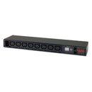 APC AP7821B Unidad PDU Power Rack monitoreable con instrumentación de 1U, 16A, 208/230V, 8 tomas C13