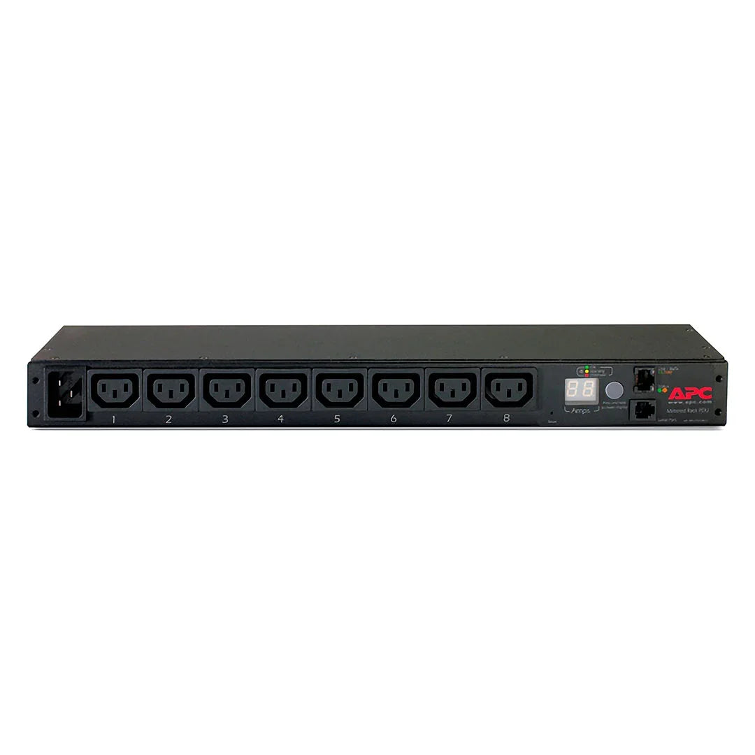 APC AP7821B Unidad PDU Power Rack monitoreable con instrumentación de 1U, 16A, 208/230V, 8 tomas C13
