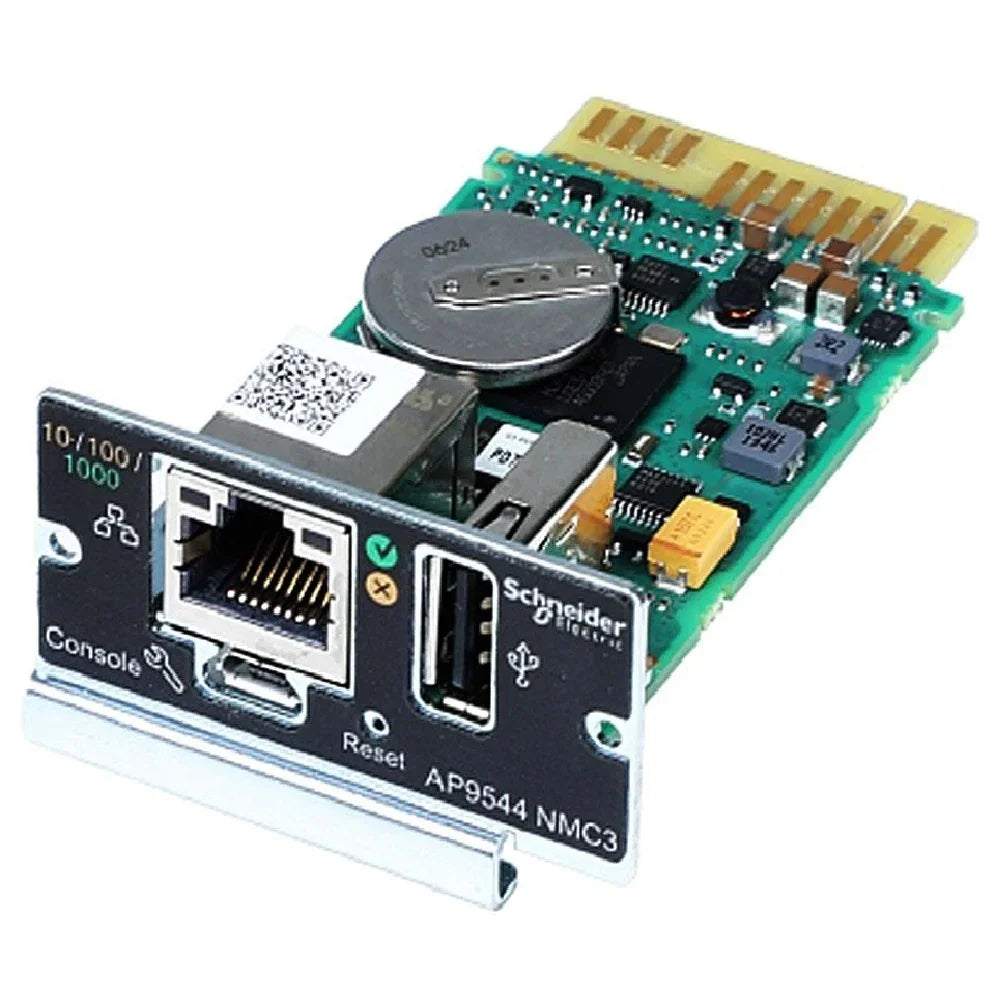 APC AP9544 NMC3 Tarjeta de red para gestión de Easy UPS On-line Series SRV y SRVL