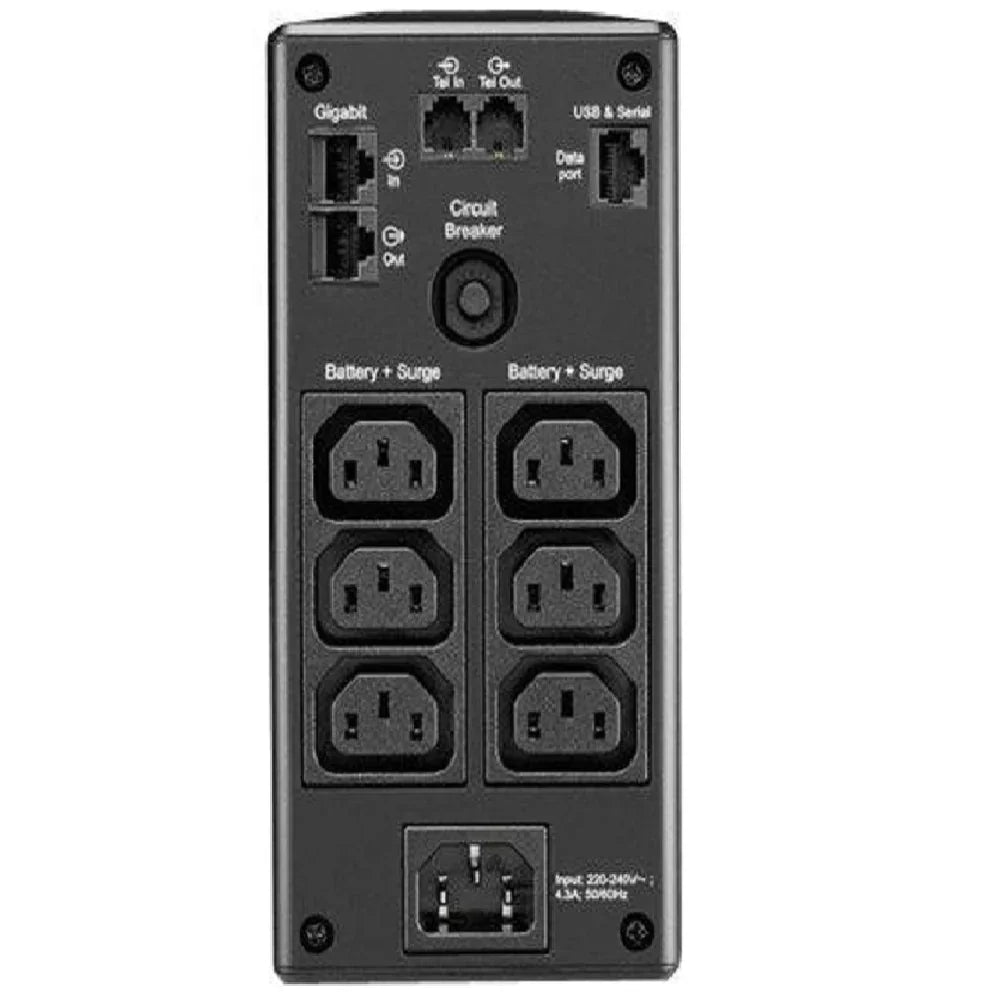 APC BR900MI UPS PRO BR 900va 540w 6 Tomas AVR Pantalla LCD