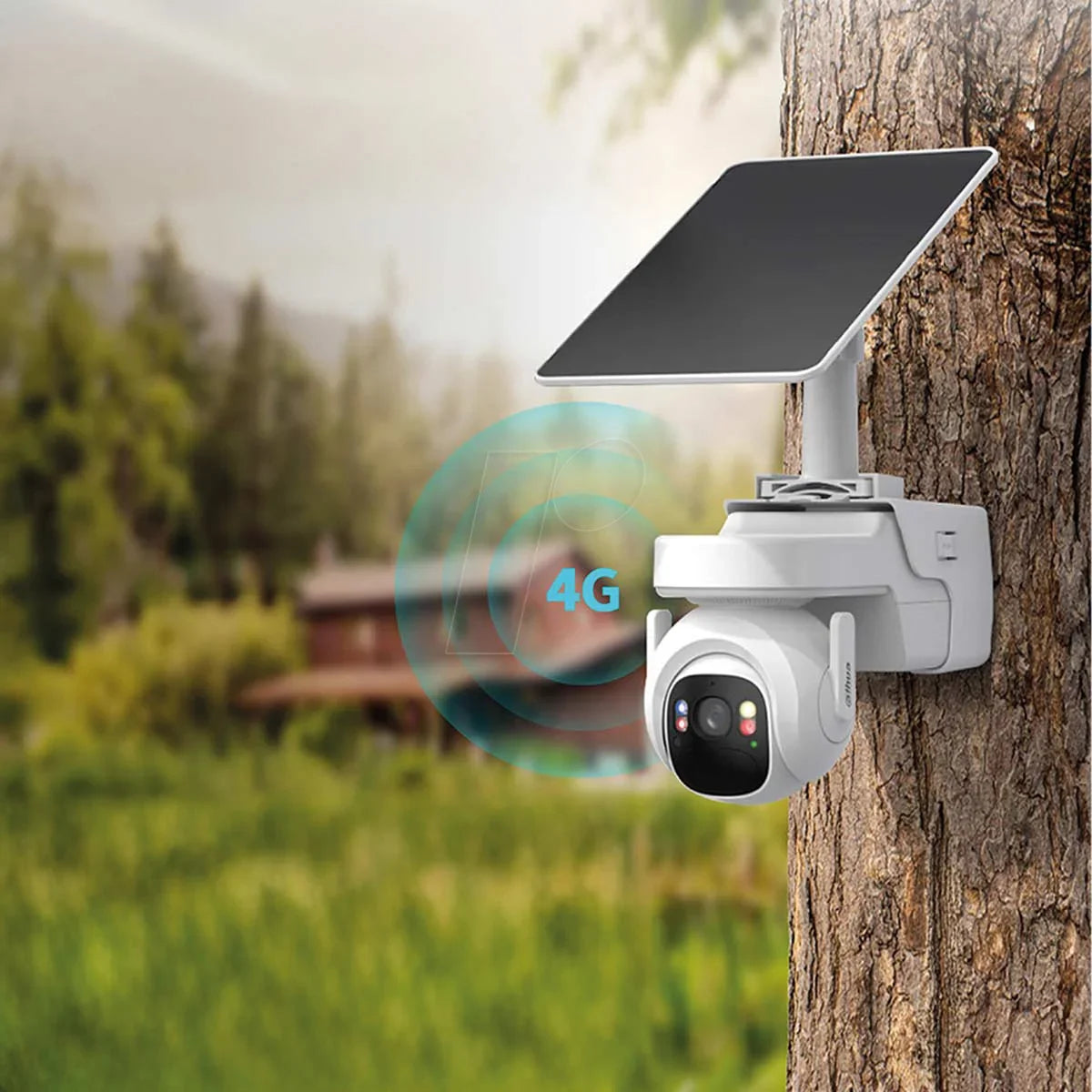 DAHUA APOLLO PICOO A1 Kit Camara de Seguridad 4G PT 4MP con Panel Solar y Bateria DH-KIT/BP4A-4G/M0508