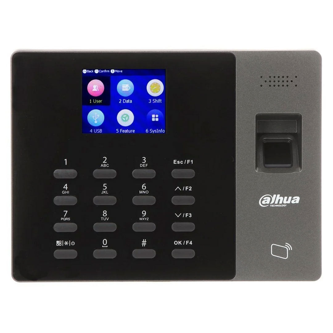 DAHUA ASA1222GL-D Control de Asistencia Biométrico por Huella, Tarjeta y Contraseña