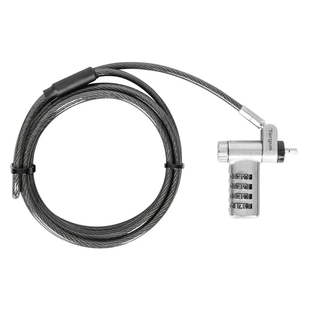 TARGUS ASP96RGL Cable de seguridad Defcon Ultimate Combinado Reseteable Universal