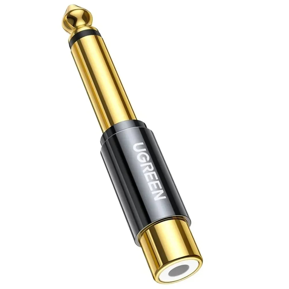 UGREEN AV169 80731 Adaptador Jack 6.35 Macho a RCA Hembra