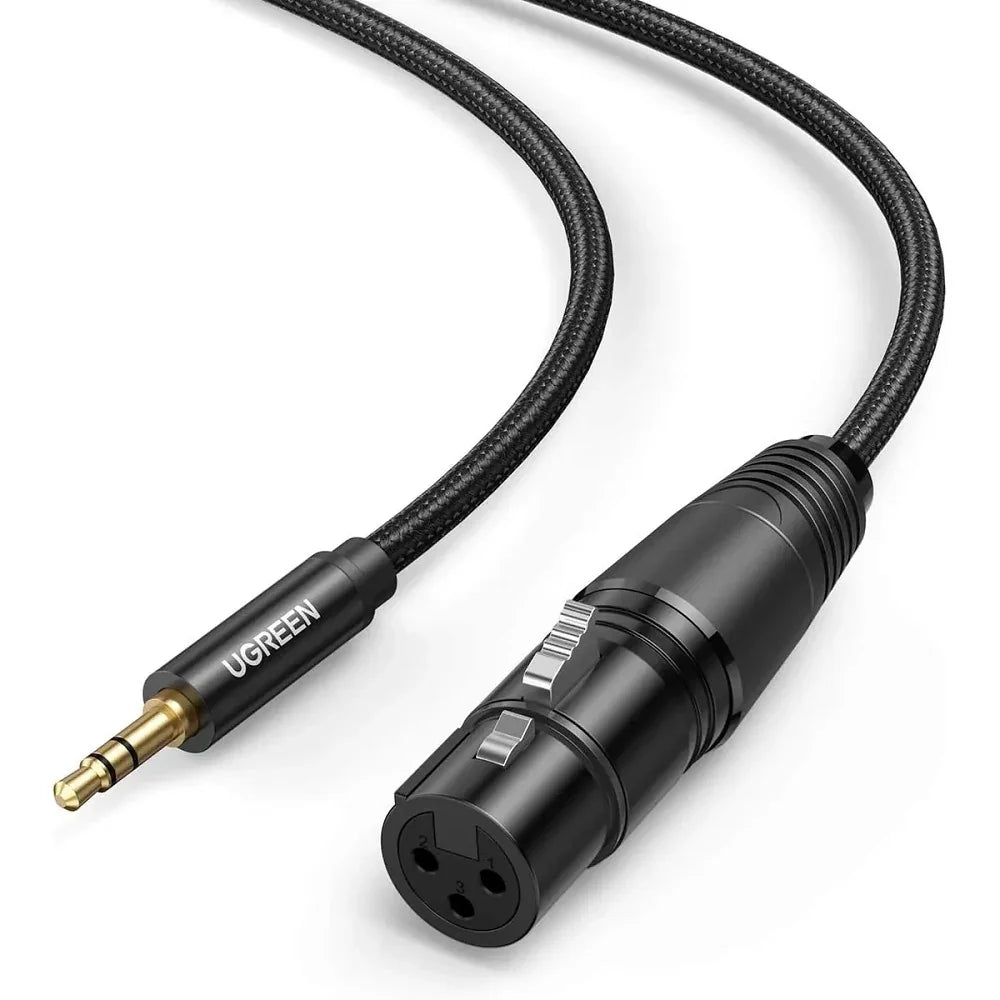 UGREEN AV182 20244 Cable de Audio Macho 3.5mm XLR Hembra