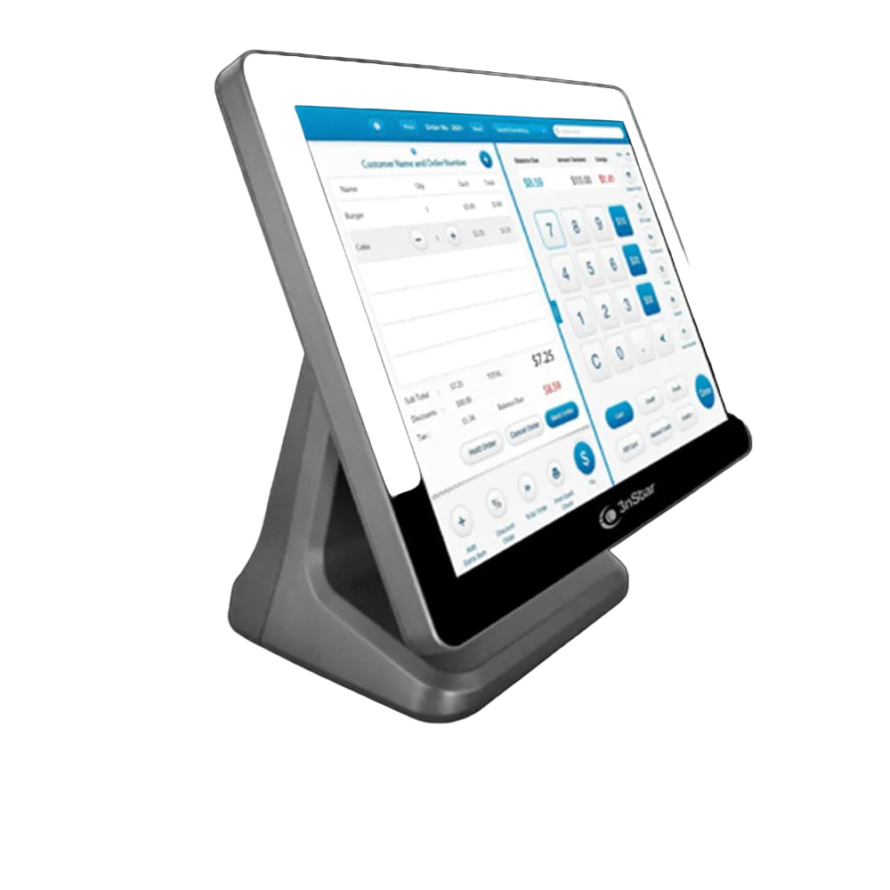3NSTAR PTE0211W-8-240W11 Terminal Todo en Uno para Punto de Venta 15" Core i5 WiFi BT USB RJ45