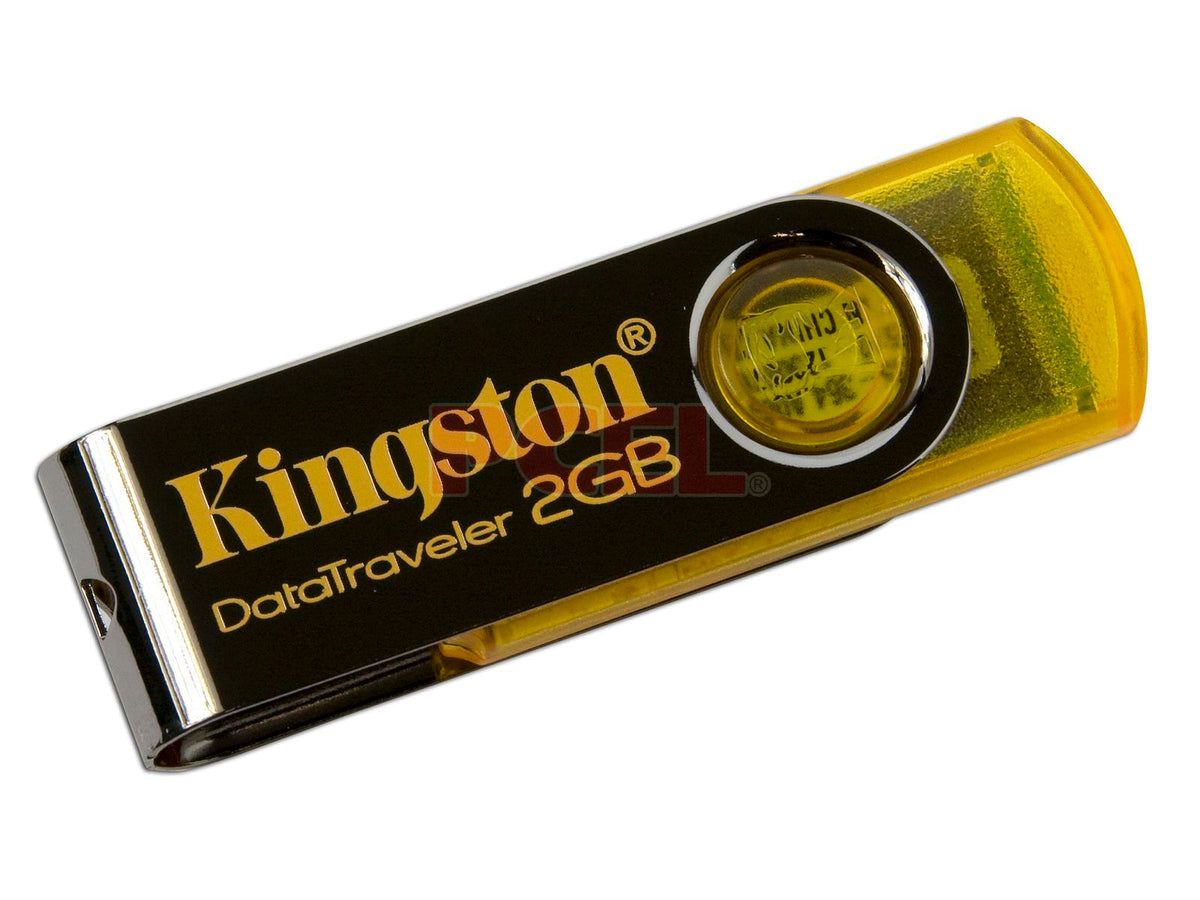 KINGSTON DT101Y/2GB Memoria USB 2.0 2GB Giratorio