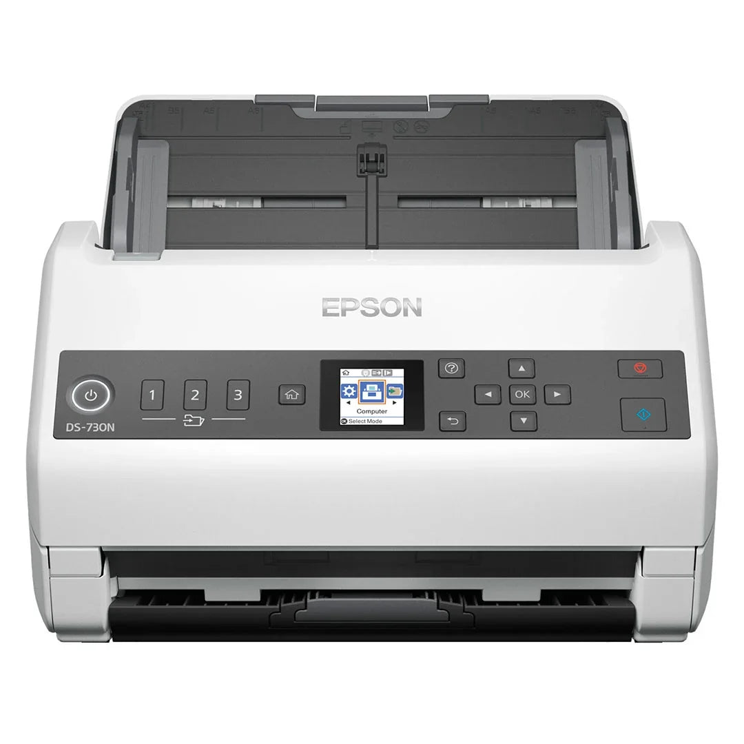 EPSON DS-730N Escáner de Documentos a Color 80 ipm Dúplex y en Red B11B259201