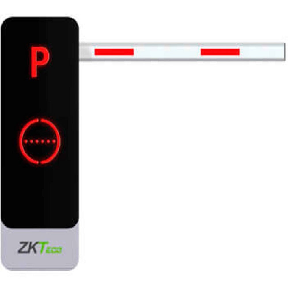 ZKTECO BG1030L Barrera Vehicular Brazo Recto Izquierdo de 3m con Gabinete