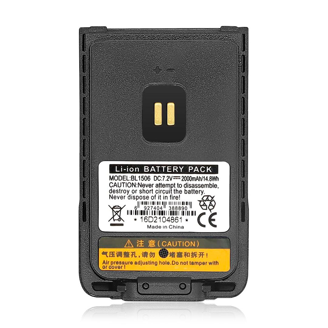 HYTERA BL1506 Batería repuesto para radios de 1500mAMP BD506/BD616