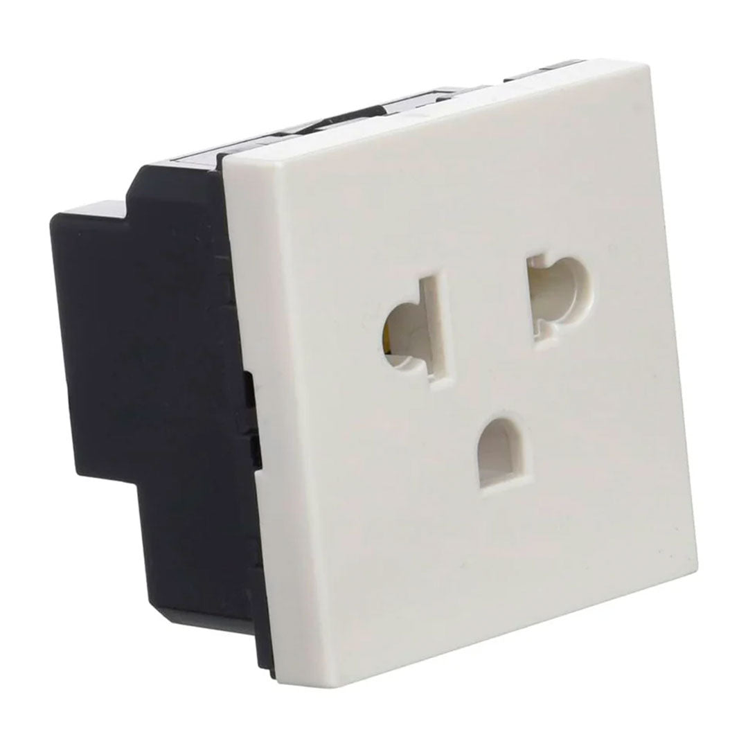 LEGRAND BT-KM4126T Toma Universal 2P+T Mosaic 2 Modulos