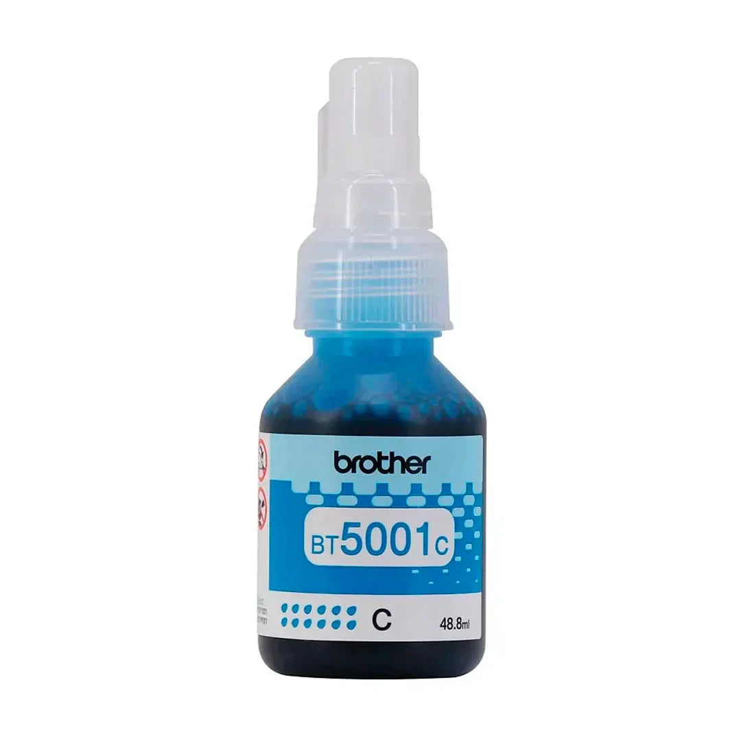 BROTHER BT5001C Botella de tinta Brother 5001 Cian de Ultra alto rendimiento