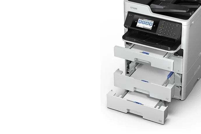 EPSON C11CG77301 - Multifuncional WorkForce Pro WF-C579R imprime escanea copia fax WiFi