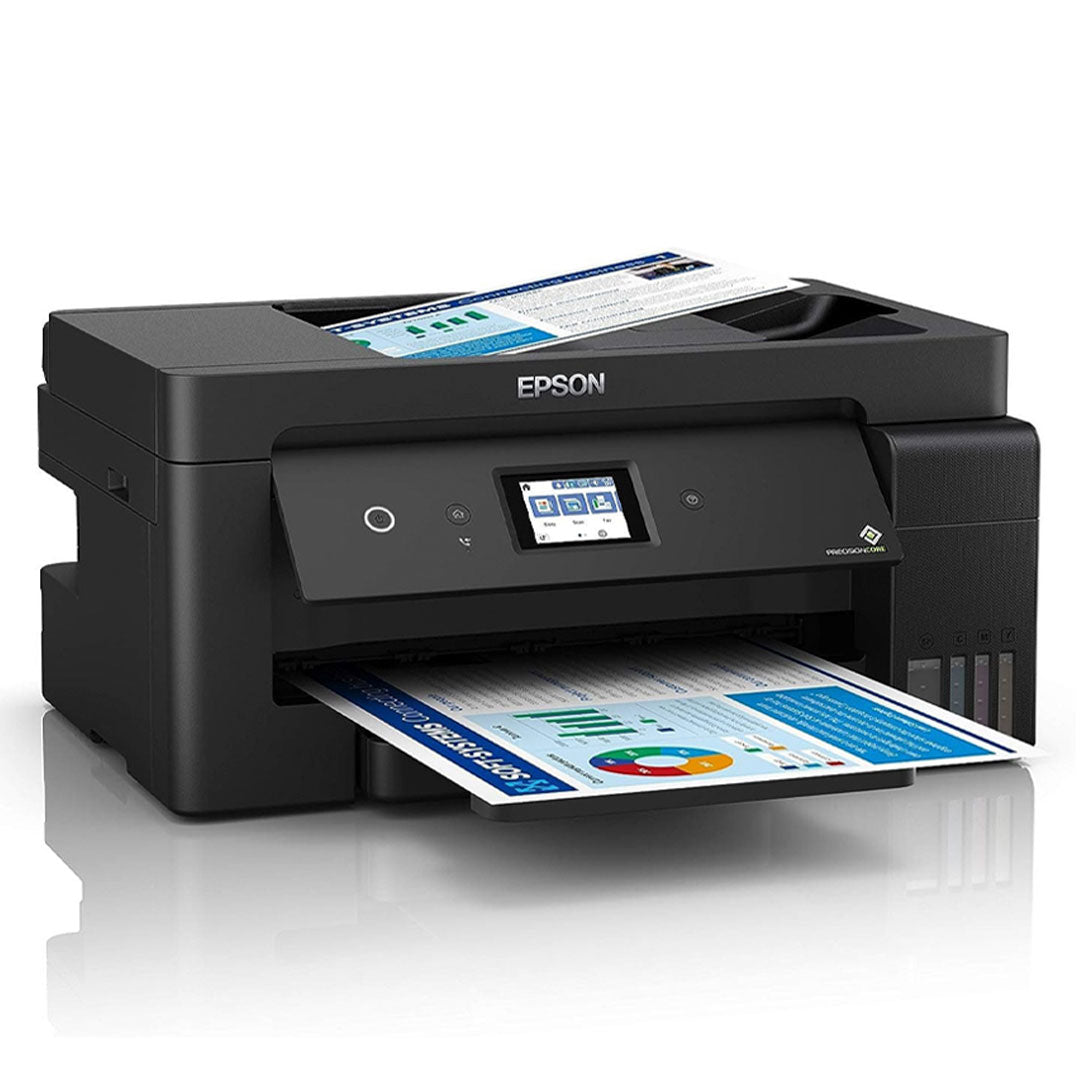 EPSON ECOTANK L14150 Impresora Multifuncional de tinta continua, Imprime, Escanea, Copia, Fax, Wifi, USB, Ethernet (C11CH96303)