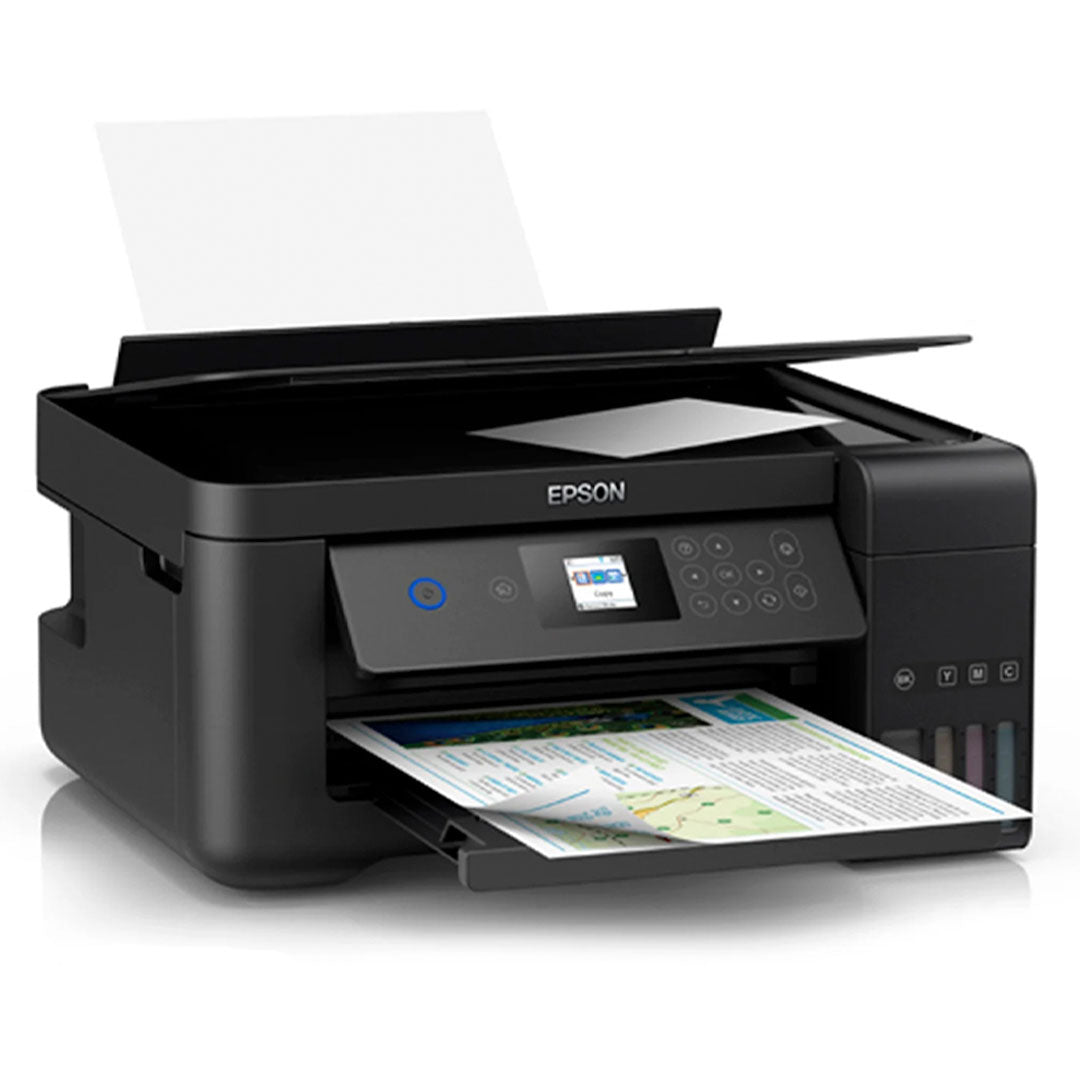 EPSON C11CJ63301 Impresora multifuncional ECOTANK L4260 WIFI USB Sistema continuo de tinta 3 en 1, copia imprime escanea, Impresión dúplex, amplia y reduce