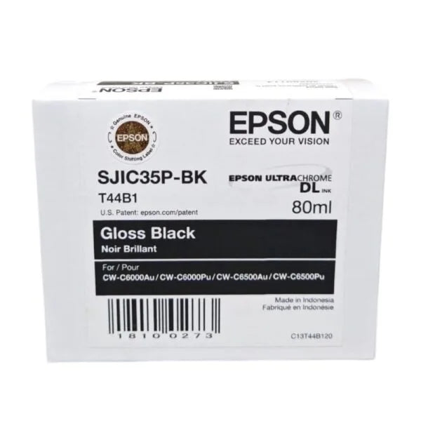 EPSON C13T44B120 Cartucho de Tinta Negra para Impresora SJIC35P-K