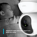 TP-LINK TAPO C200 Full HD 2MP 360º Câmera Wireless Wifi, Luz, Som, Microfone e Alto-falante, Alexa