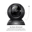 TP-LINK TAPO C211 2K 3MP Home Security Camera with Wi-Fi and Pan/Tilt Function