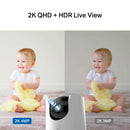 TP-LINK TAPO C225 2K QHD 360º Wireless Camera Detects Pets, People and Noises