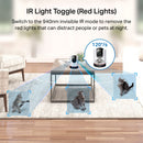 TP-LINK TAPO C225 2K QHD 360º Wireless Camera Detects Pets, People and Noises